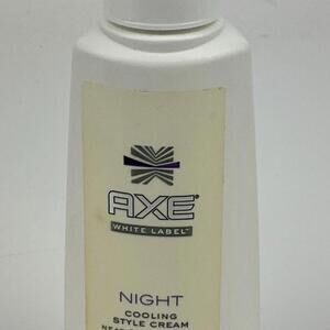 AXE White Label NIGHT Cooling Style Cream 4.06 Fl. Oz Long Lasting Refreshing
